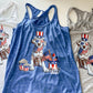 Liver Spot Patriotic Pup Tank