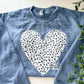 Spotty Heart Crewneck Sweatshirt